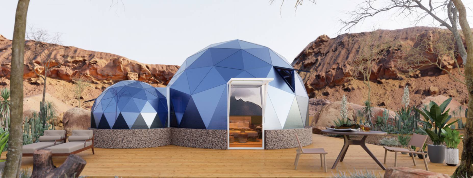 长丰县球形智能光伏玻璃星空房